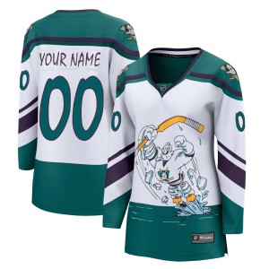 Women's Anaheim Ducks Custom Fanatics Branded Breakaway 2020/21 Special Edition Jersey - White