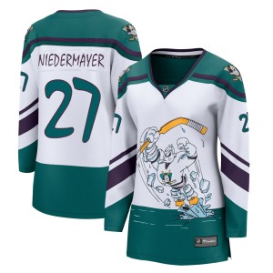 Women's Anaheim Ducks Scott Niedermayer Fanatics Branded Breakaway 2020/21 Special Edition Jersey - White
