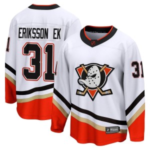 Men's Anaheim Ducks Olle Eriksson Ek Fanatics Branded Breakaway Special Edition 2.0 Jersey - White
