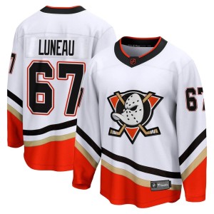 Men's Anaheim Ducks Tristan Luneau Fanatics Branded Breakaway Special Edition 2.0 Jersey - White