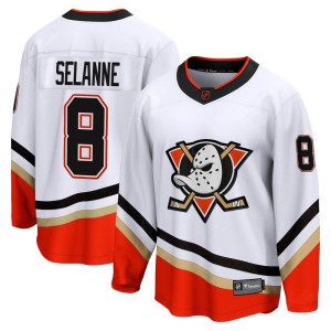 Men's Anaheim Ducks Teemu Selanne Fanatics Branded Breakaway Special Edition 2.0 Jersey - White