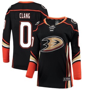 Women's Anaheim Ducks Calle Clang Fanatics Branded Breakaway Home Jersey - Black