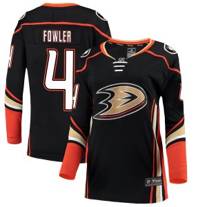 Women's Anaheim Ducks Cam Fowler Fanatics Branded Authentic Home Jersey - Black