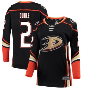 Women's Anaheim Ducks Brendan Guhle Fanatics Branded Breakaway Home Jersey - Black