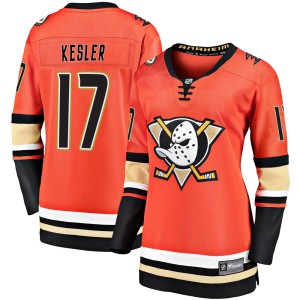 Women's Anaheim Ducks Ryan Kesler Fanatics Branded Premier Breakaway 2019/20 Alternate Jersey - Orange