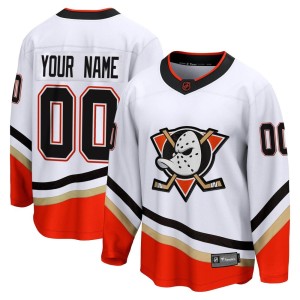 Youth Anaheim Ducks Custom Fanatics Branded Breakaway Special Edition 2.0 Jersey - White
