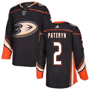 Youth Anaheim Ducks Greg Pateryn Adidas Authentic Home Jersey - Black