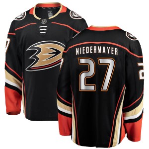 Men's Anaheim Ducks Scott Niedermayer Fanatics Branded Authentic Home Jersey - Black