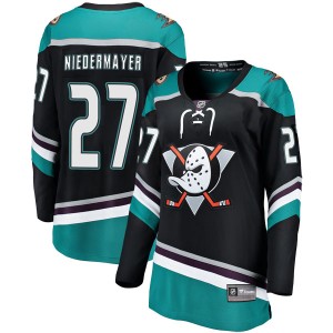 Women's Anaheim Ducks Scott Niedermayer Fanatics Branded Breakaway Alternate Jersey - Black
