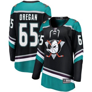 Women's Anaheim Ducks Danny ORegan Fanatics Branded Breakaway Alternate Jersey - Black