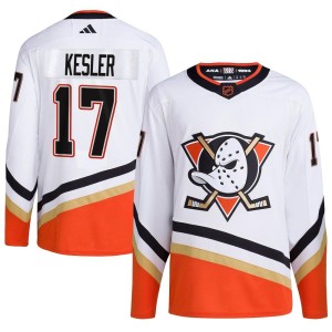 Youth Anaheim Ducks Ryan Kesler Adidas Authentic Reverse Retro 2.0 Jersey - White