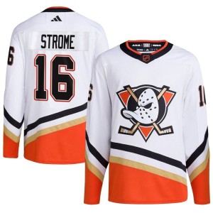 Youth Anaheim Ducks Ryan Strome Adidas Authentic Reverse Retro 2.0 Jersey - White