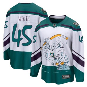 Youth Anaheim Ducks Colton White Fanatics Branded Breakaway 2020/21 Special Edition Jersey - White