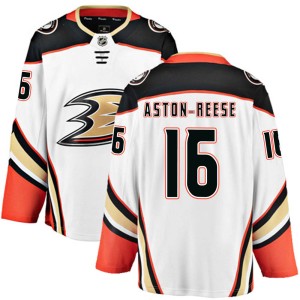 Youth Anaheim Ducks Zach Aston-Reese Fanatics Branded Breakaway Away Jersey - White