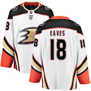 Youth Anaheim Ducks Patrick Eaves Fanatics Branded Authentic Away Jersey - White