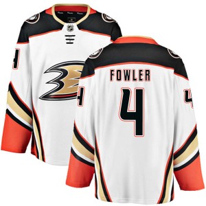 Youth Anaheim Ducks Cam Fowler Fanatics Branded Authentic Away Jersey - White