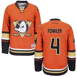 Men's Anaheim Ducks Cam Fowler Reebok Premier Third Jersey - Orange