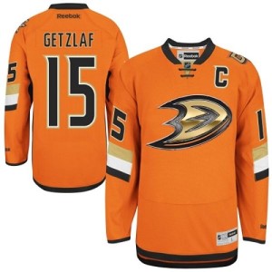 Men's Anaheim Ducks Ryan Getzlaf Reebok Authentic Jersey - Orange