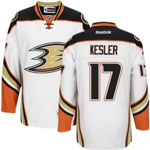 Men's Anaheim Ducks Ryan Kesler Reebok Premier Away Jersey - White
