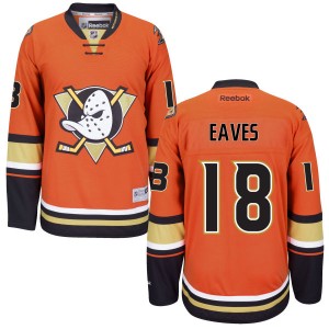 Men's Anaheim Ducks Patrick Eaves Reebok Replica Alternate Jersey - Orange