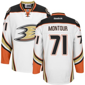 Men's Anaheim Ducks Brandon Montour Premier Jersey - - White