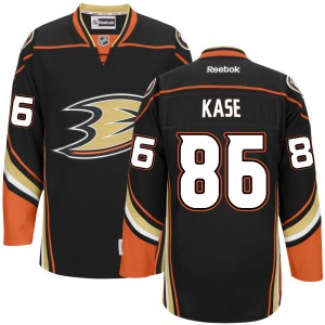 Men's Anaheim Ducks Ondrej Kase Authentic Jersey Team Color - - Black