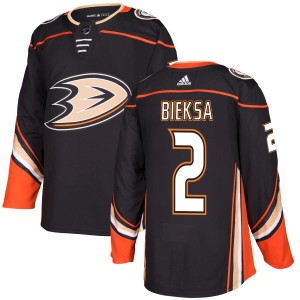 Men's Anaheim Ducks Kevin Bieksa Adidas Authentic Jersey - Black