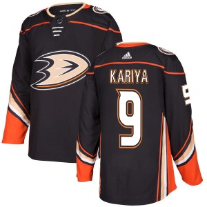 Men's Anaheim Ducks Paul Kariya Adidas Authentic Jersey - Black