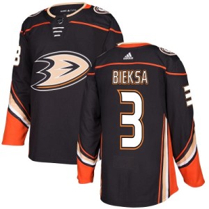 Men's Anaheim Ducks Kevin Bieksa Adidas Premier Home Jersey - Black