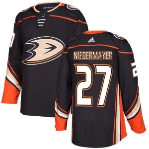 Men's Anaheim Ducks Scott Niedermayer Adidas Premier Home Jersey - Black